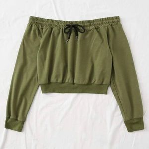 Off The Shoulder Crop Top